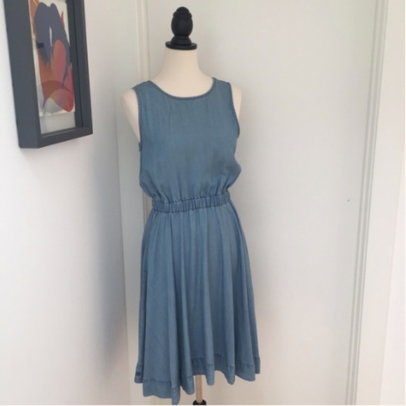 Anthropologie Dresses & Skirts - Anthropologie  Chambray Summer Jean Dress